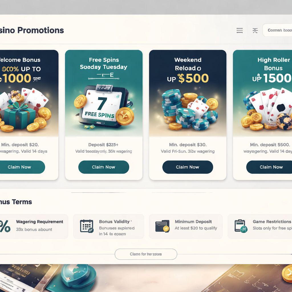 Promociones de casino CASLOCO con condiciones claras de bonos