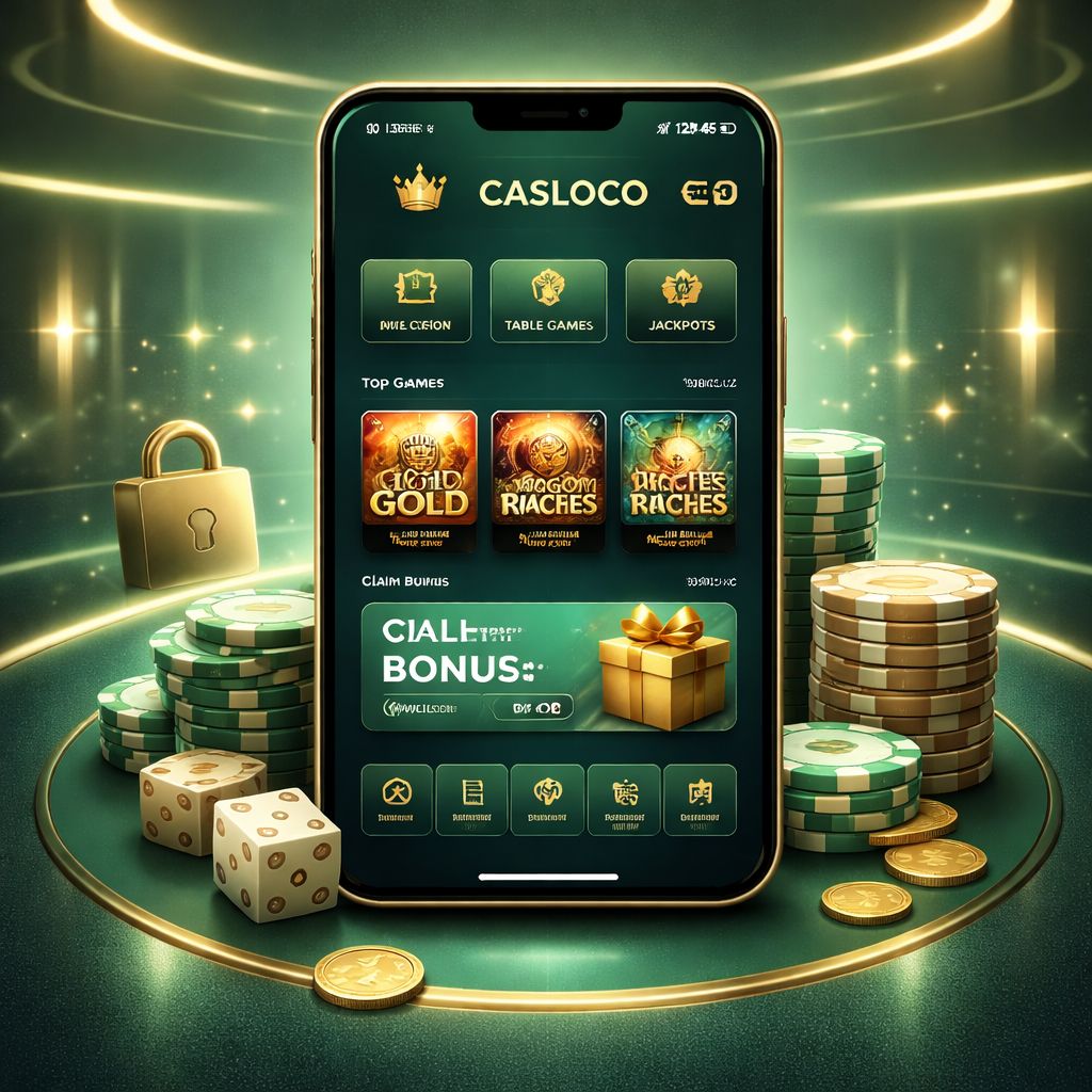 Uso de la app CASLOCO para jugadores de casino móvil en México